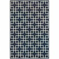 Sphinx By Oriental Weavers Oriental Weavers Ellerson 6140B 6x9 Rectangle - Navy/ Ivory-PolyP/Polyester E6140B200290ST